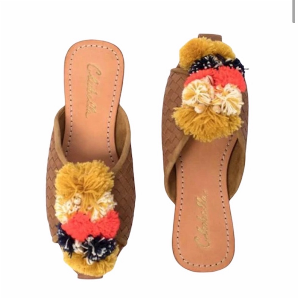 CLEOBELLA POM POM SLIDES